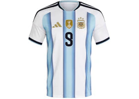 adidas Argentina 26 Home Alvarez Jersey White/Icey Blue/Soccr-Arq-Sax