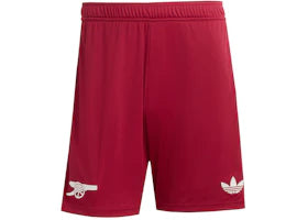 adidas Arsenal 2025/2026 Third Shorts Team Coll Burgundy Cloud White