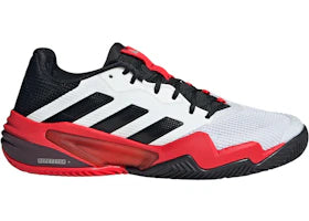 adidas Barricade 13 Clay White Black Lucid Red