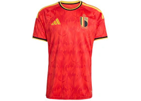 adidas Belgium 2026 Home Jersey Red Bold Gold