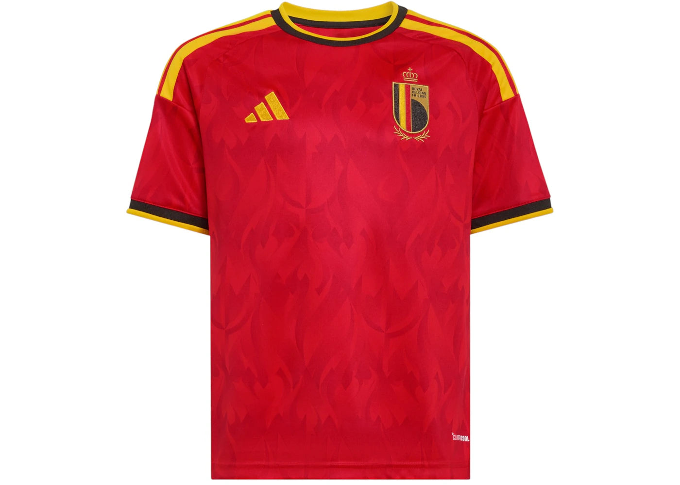 adidas Belgium 26 Home Jersey Red/Bold Gold