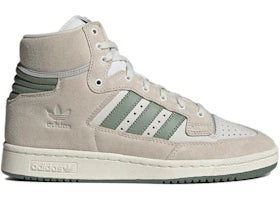 adidas Centennial 85 Hi White Silver Green
