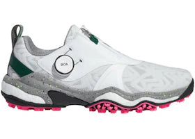 adidas Codechaos BOA 25 Golf Cloud White Silver Metallic Collegiate Green (Women's)