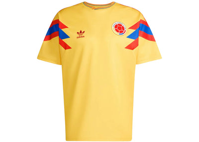 adidas Kolumbien Auswärtstrikot 1990 Kräftiges Gold