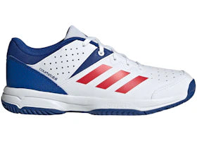 adidas Court Stabil Cloud White Pure Ruby Royal Blue (GS)