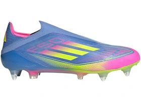 adidas F50 Elite Laceless SG Blue Fusion Lucid Lemon Lucid Pink