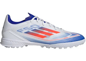 adidas F50 League Turf Cloud White Solar Red Lucid Blue