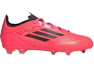 adidas F50 Pro FG Turbo Aurora Black Platinum Metallic (GS)