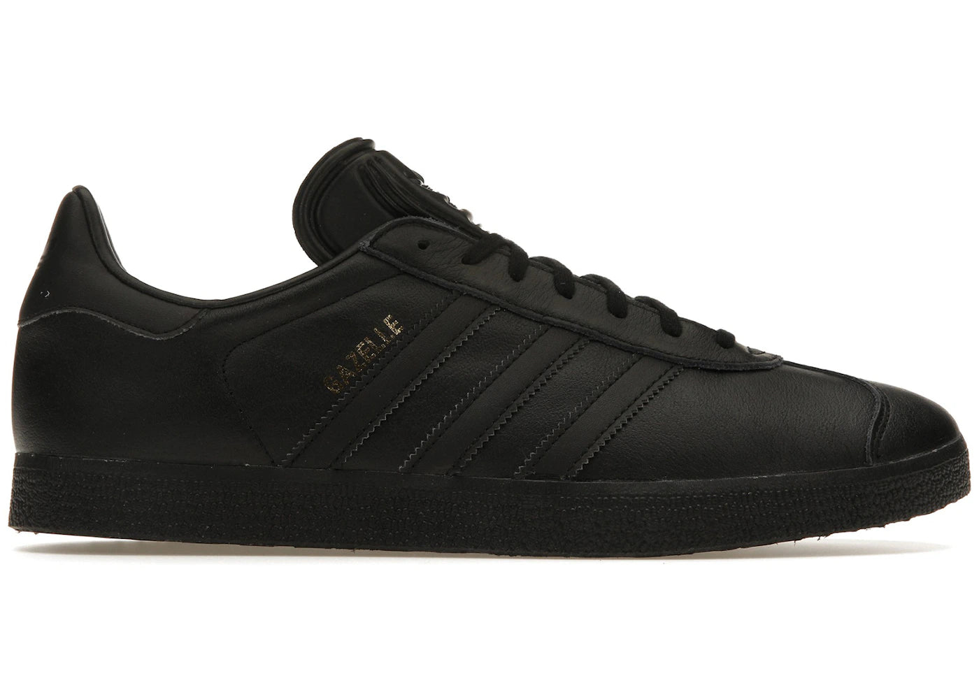 adidas Gazelle Black/Black-Gold Metallic