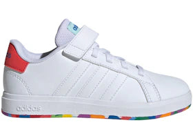 adidas Grand Court 2.0 Cloud White Bright Red (GS)