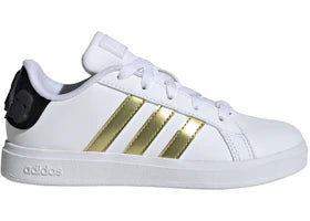 adidas Grand Court 2.0 Star Wars Cloud White Gold Metallic Core Black (GS)