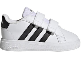 adidas Grand Court 2.0 White Black (TD)