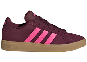 adidas Grand Court Base 00s Shadow Red Lucid Pink Gum (Women's)