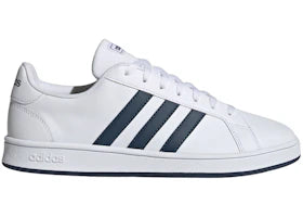 adidas Grand Court Base Cloud White Crew Navy