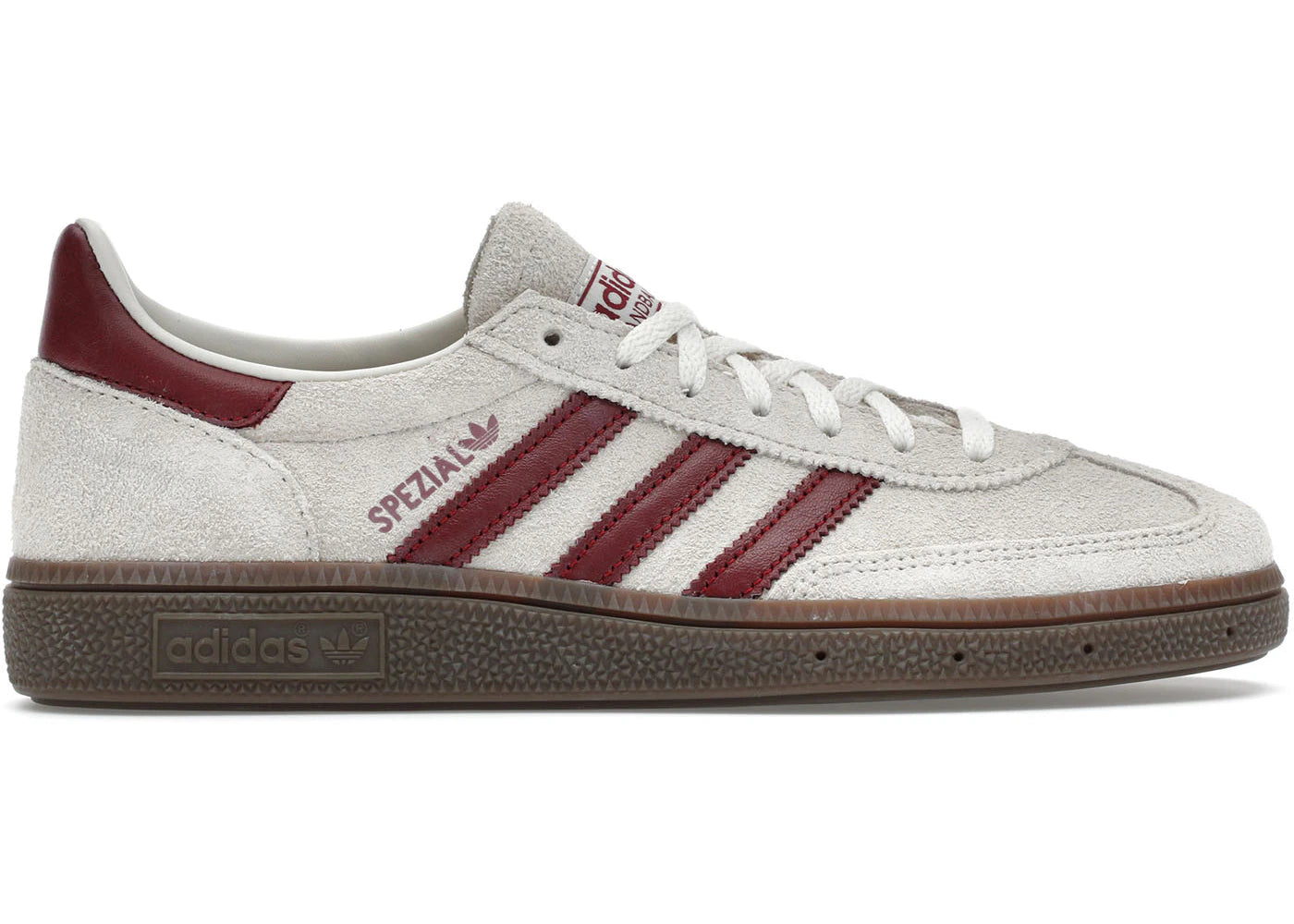 adidas Handball Spezial Off White Collegiate Burgundy (Women's) %