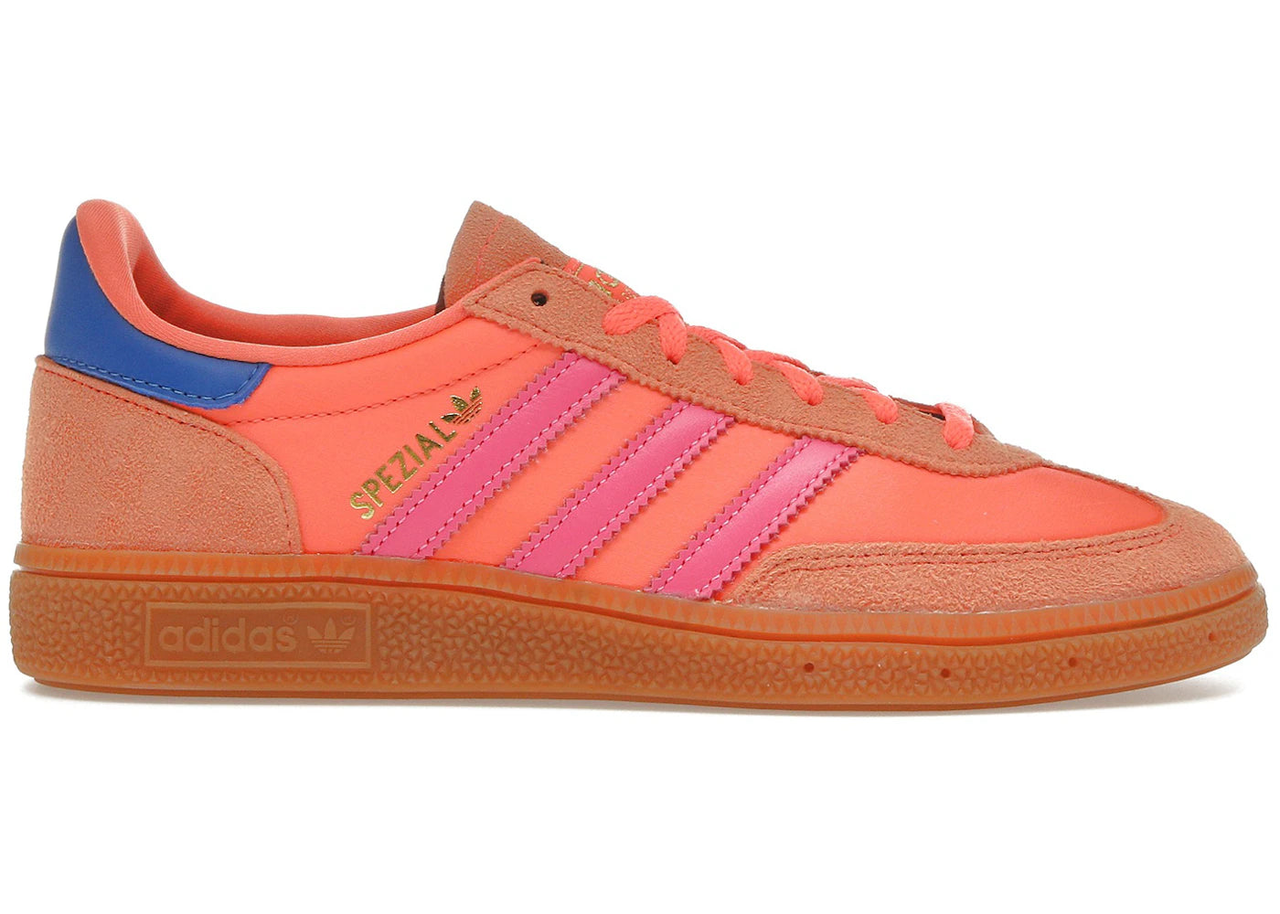 adidas Handball Spezial Solar Orange Lucid Pink (Women's)