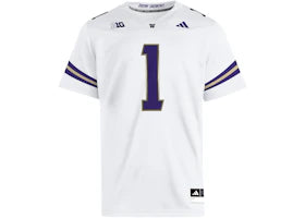 adidas Huskies Premier Away Jersey White/Team College Purple/Team Sand