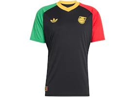 adidas Jamaica 2026 Bob Marley Away Pre Match Jersey Black