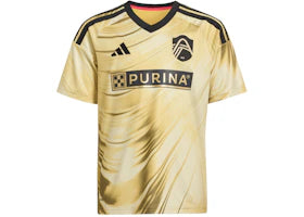 adidas Kids St. Louis City SC 26/27 Away Jersey Pyrite