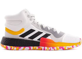 adidas Marquee Boost White Black Active Gold