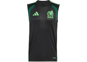 adidas Mexico 2026 Tiro Sleeveless Jersey Black