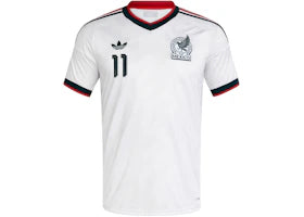 adidas Mexico 26 Away Gimenez Jersey White