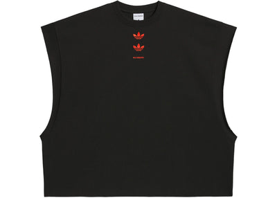 adidas Muscle Tank Top By Willy Chavarria Jabbar Black