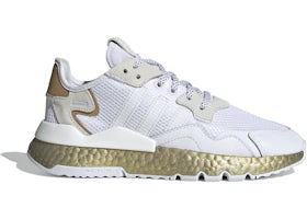 adidas Nite Jogger Cloud White Periwinkle (Women's)
