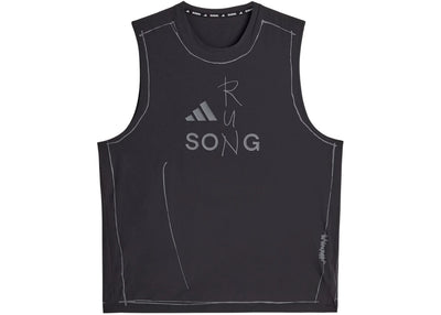 adidas Original Song For The Mute Running Tank Top (Asia Sizing) Black