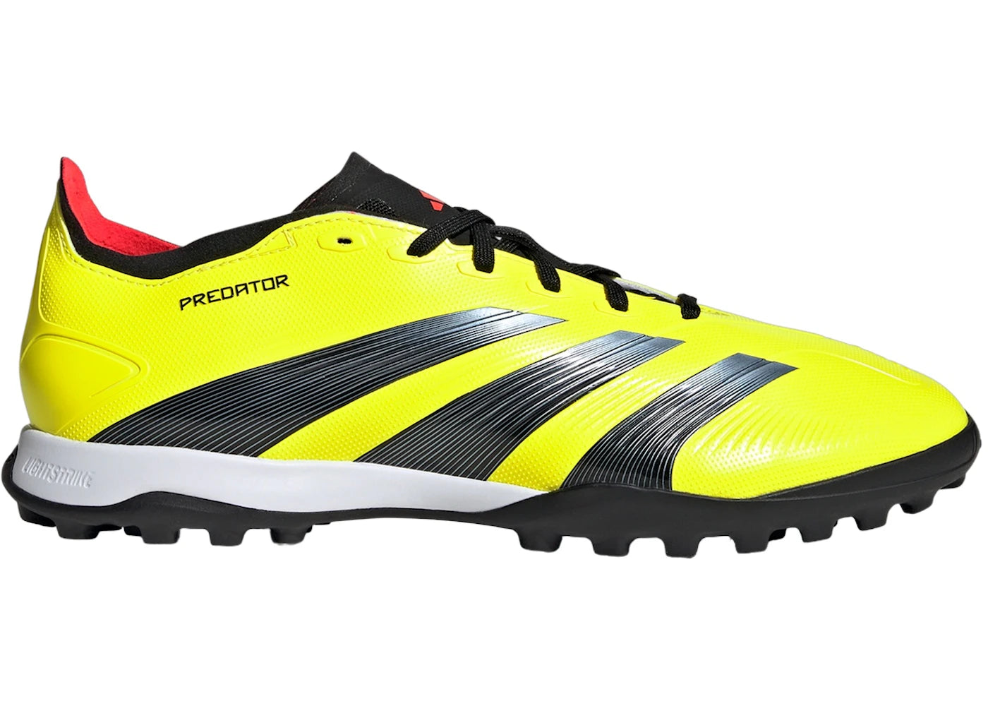 adidas Predator 24 League Low Turf Team Solar Yellow Core Black Solar Red