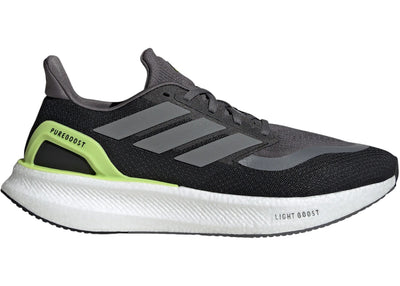 adidas Pureboost 5 Black Iron Metallic Lime