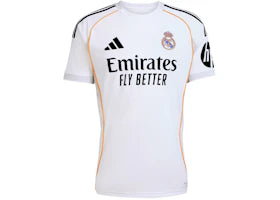adidas Kids' Real Madrid 25/26 Home Jersey White