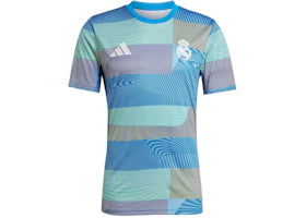 adidas Real Madrid 25/26 Pre-Match Jersey Blue Bird
