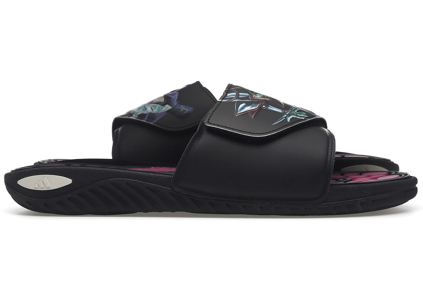 adidas Reptossage Hook-And-Loop Slides Yu-Gi-Oh! Dark Magician