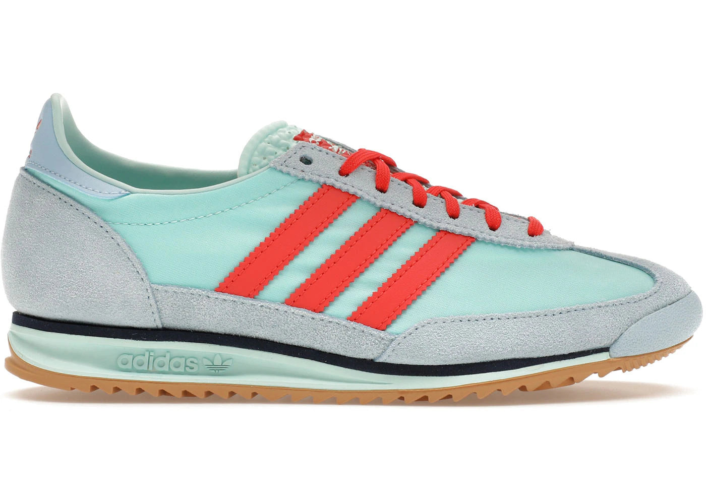 adidas SL 72 OG Semi Flash Aqua Bright Red Clear Sky (Women's)