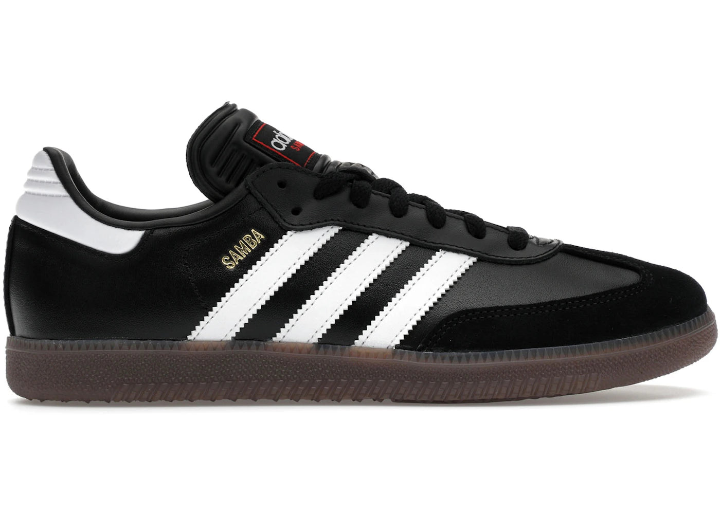 adidas Samba Indoor Core Black Cloud White Vivid Red