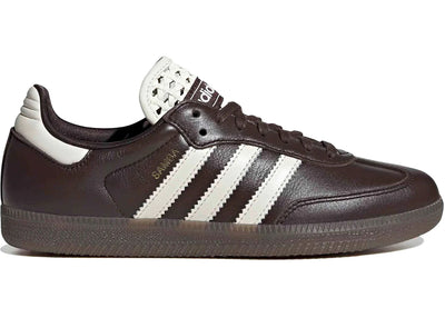 adidas Samba OG Basketweave Tongue Aurora Coffee Off White (Women's)