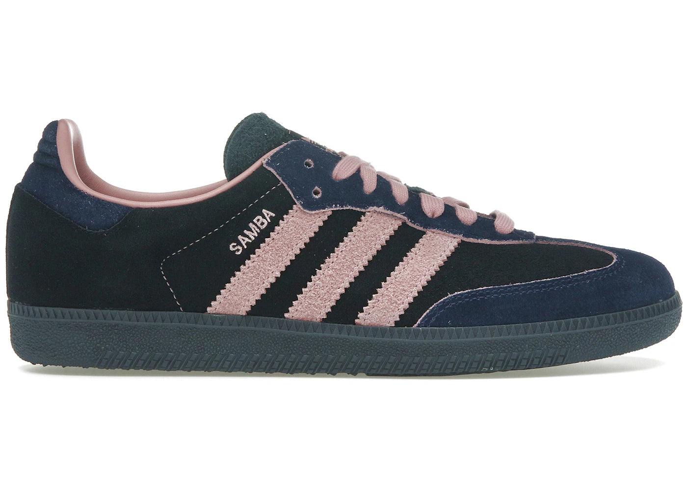 adidas Samba OG Black Wonder Mauve Indigo (Women's)
