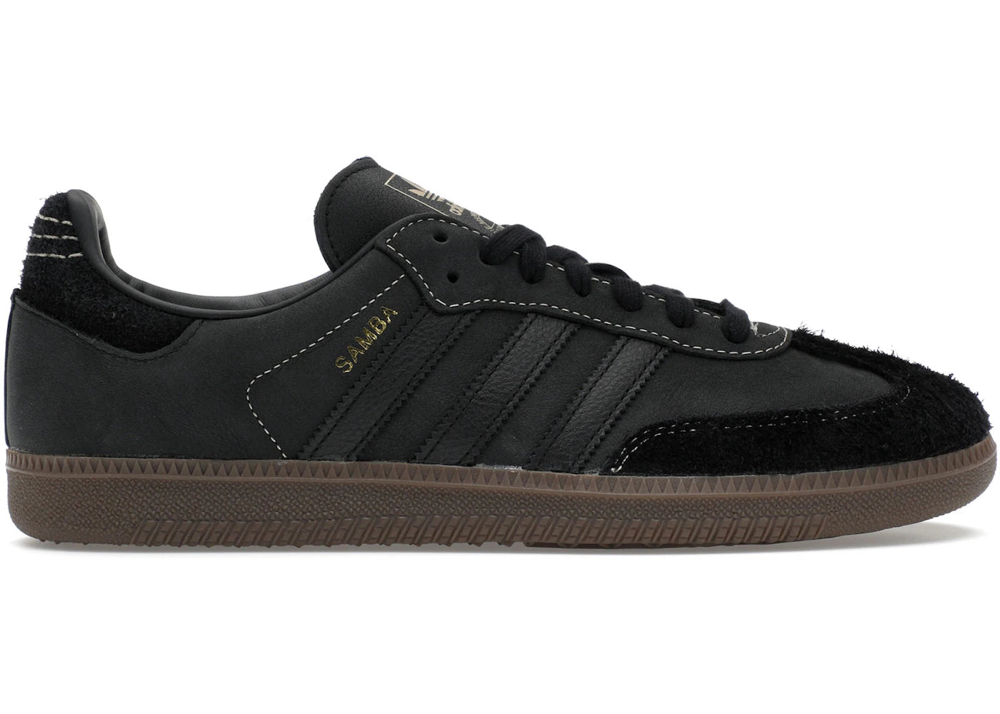 adidas Samba OG Core Black Crystal Sand (Women's)
