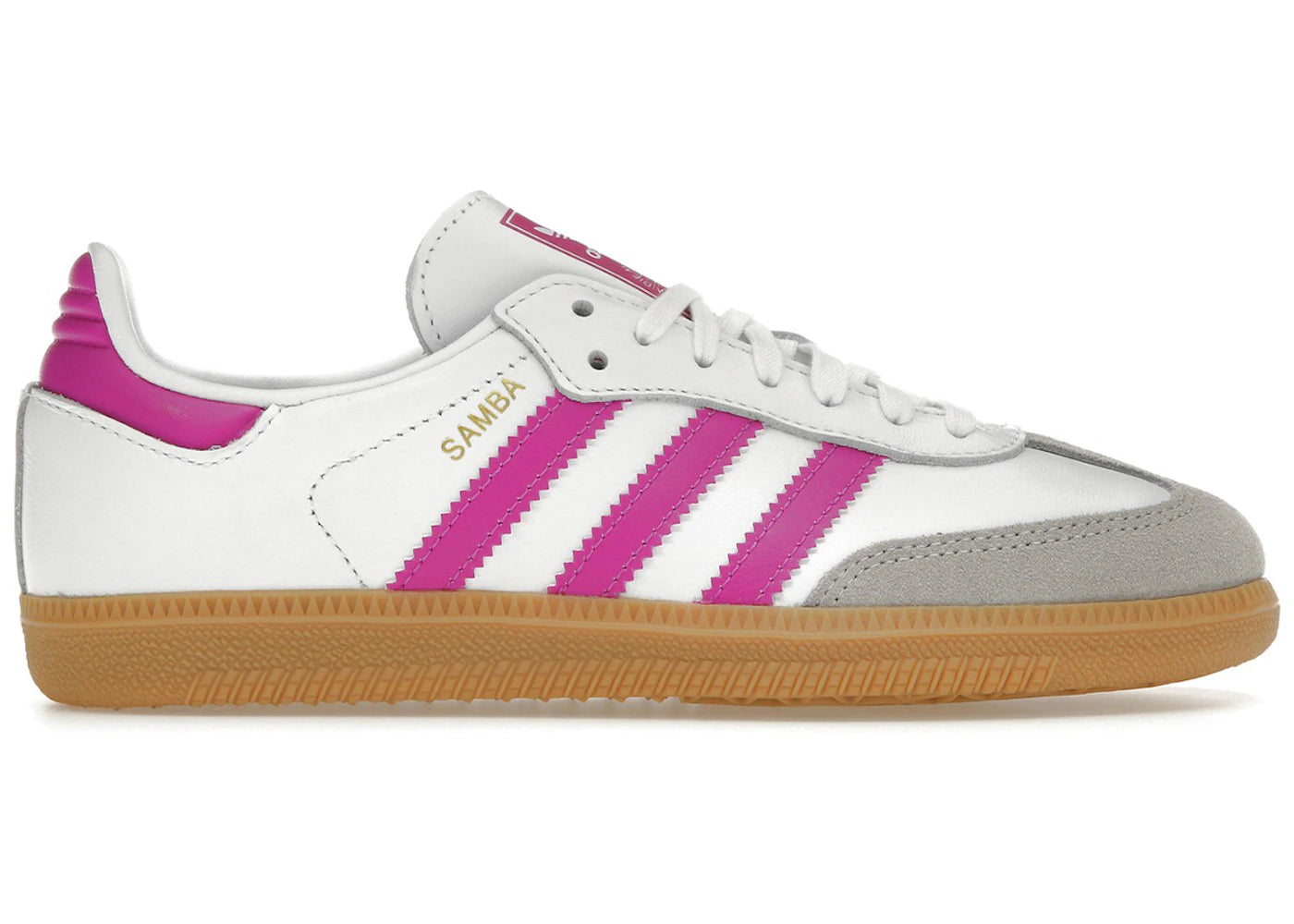 adidas Samba OG Footwear White Purple (Kids)