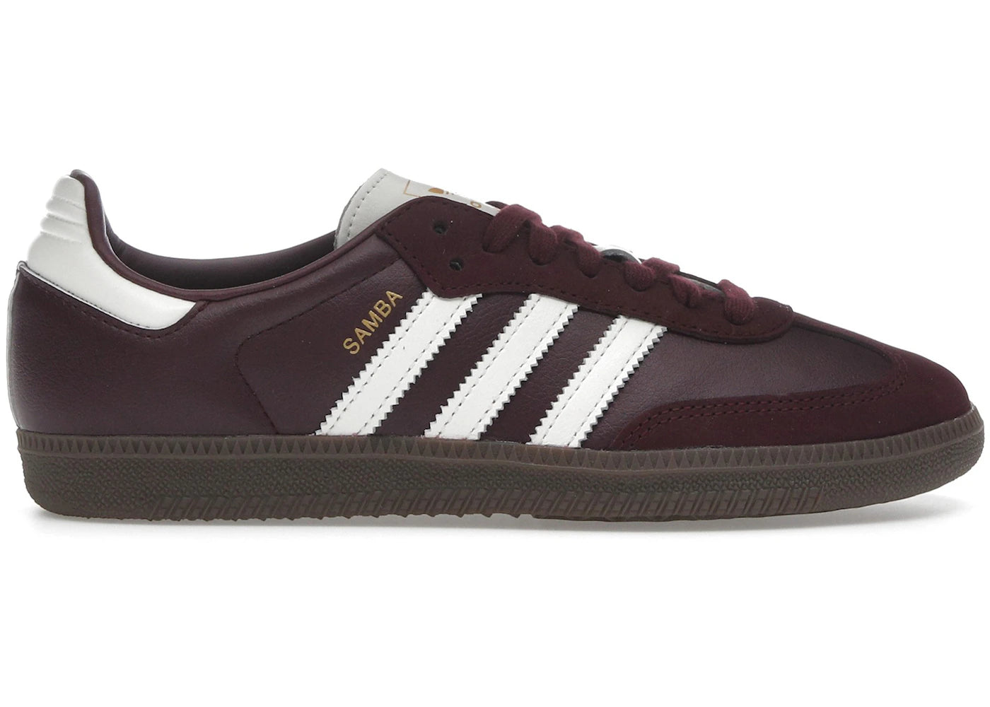 adidas Samba OG Maroon Off White Gum (Women's)