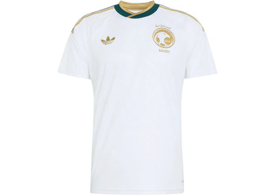 adidas Saudi Arabia 26 Away Jersey White/Khaki/Aurora Ivy