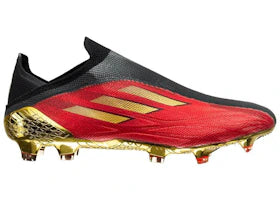 adidas X Speedflow+ FG Vivid Red Gold Metallic
