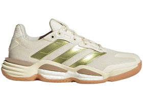 adidas Stabil 16 Indoor Off White Gold Metallic Crystal Sand (Women's)