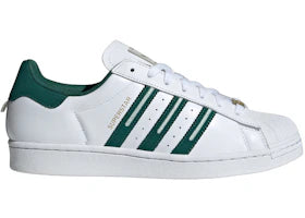adidas Superstar Cloud White Collegiate Green Grey