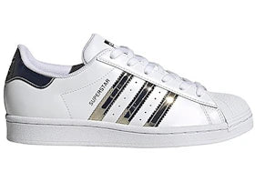 adidas Superstar Cloud White Silver Metallic (Women's)