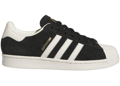 adidas Superstar Core Black Off White Gold Metallic