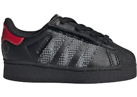 adidas Superstar LED Lights Comfort Closure Core Black Red (TD)