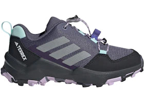 adidas Terrex AX4S Speed Lacing Preloved Violet Matte Silver Powder Plum (GS)