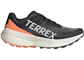 adidas Terrex Agravic Speed Trail Core Black Grey Amber Tint (Women's)